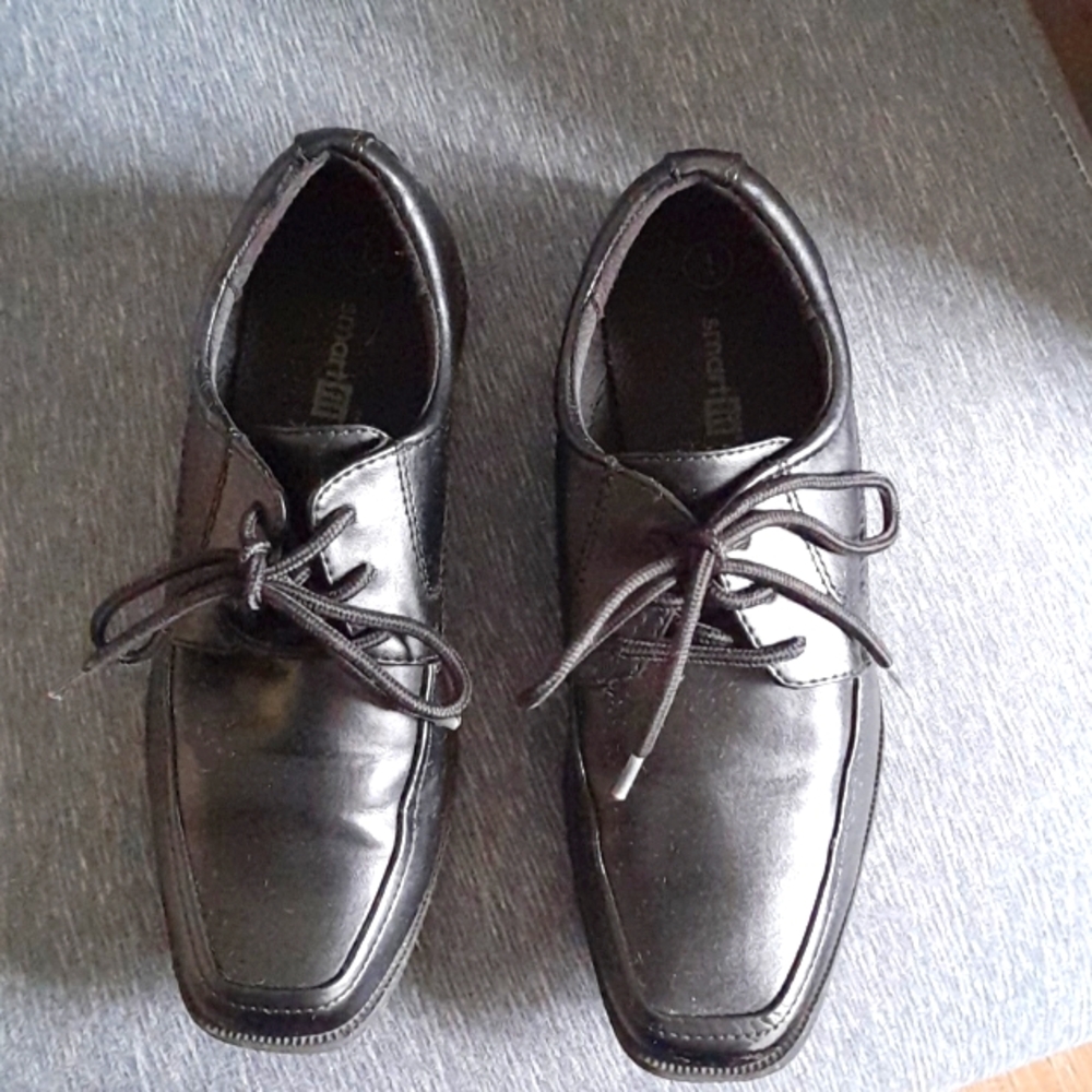Smartfit dress shoes, size 1, black